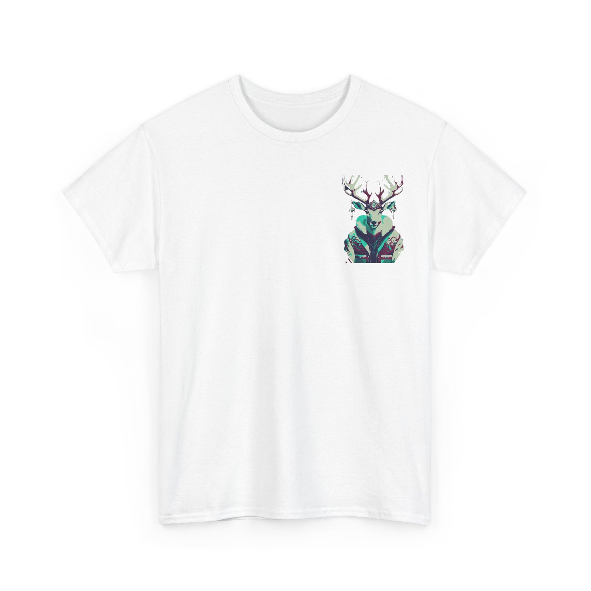 T-shirt print linkerborst Sierlijk