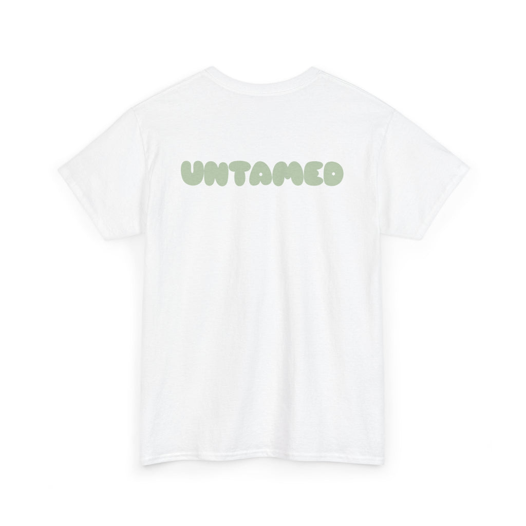 T-shirt print linkerborst Sierlijk
