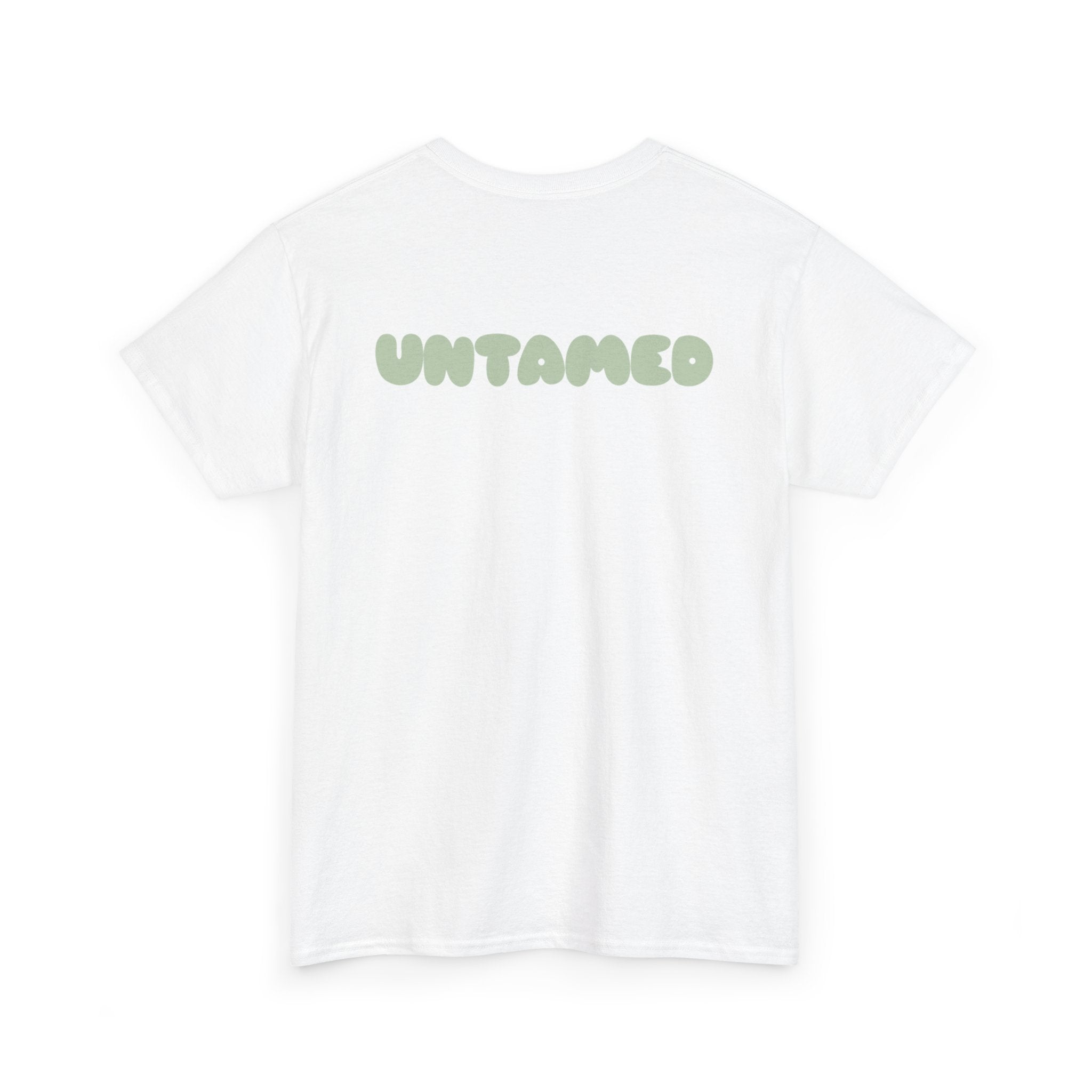 T-shirt print linkerborst Sierlijk
