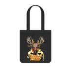 Tote bag met Skull hert