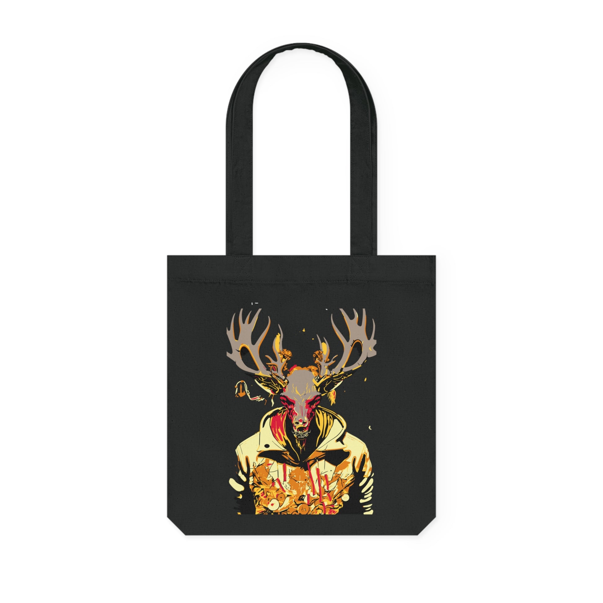 Tote bag met Skull hert