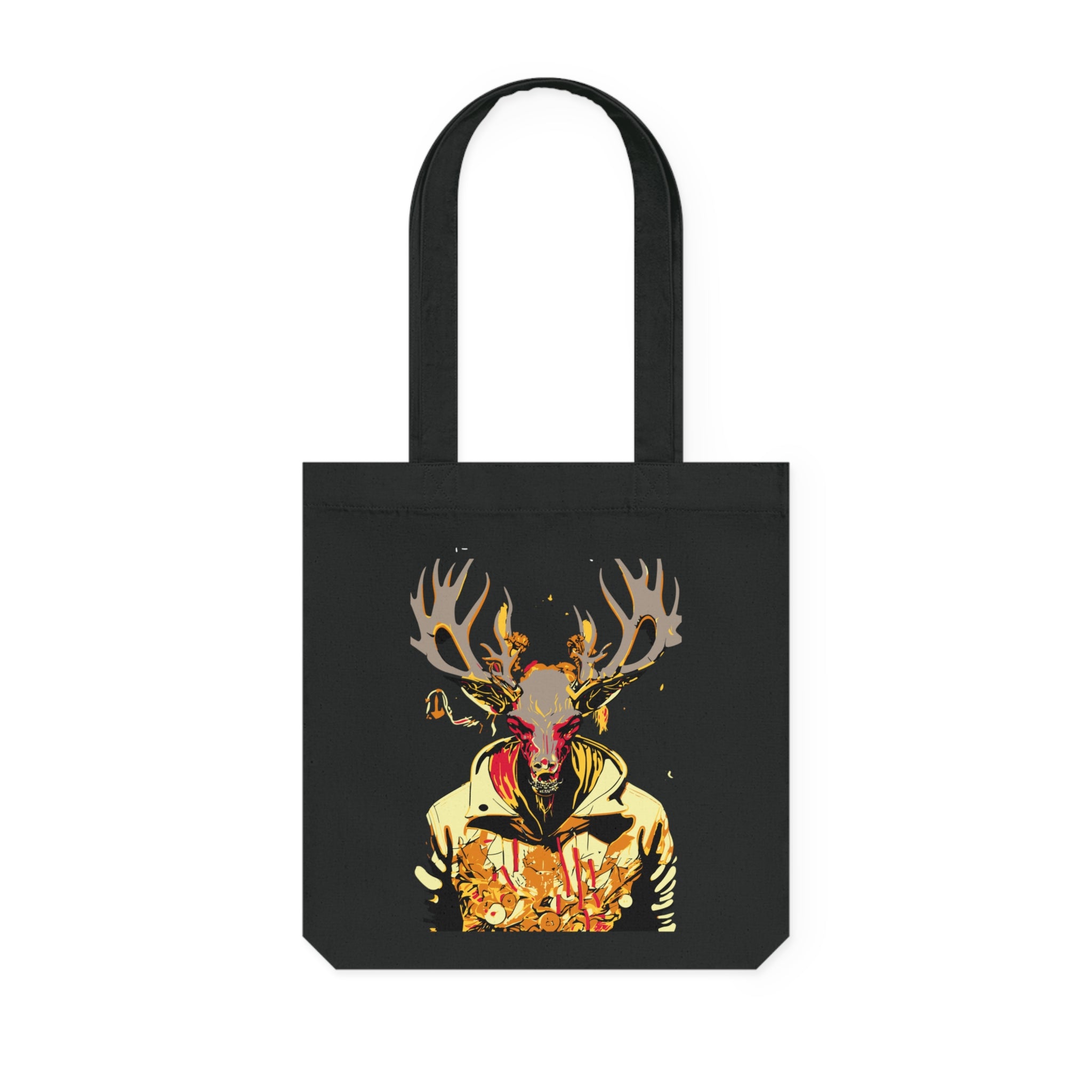 Tote bag met Skull hert