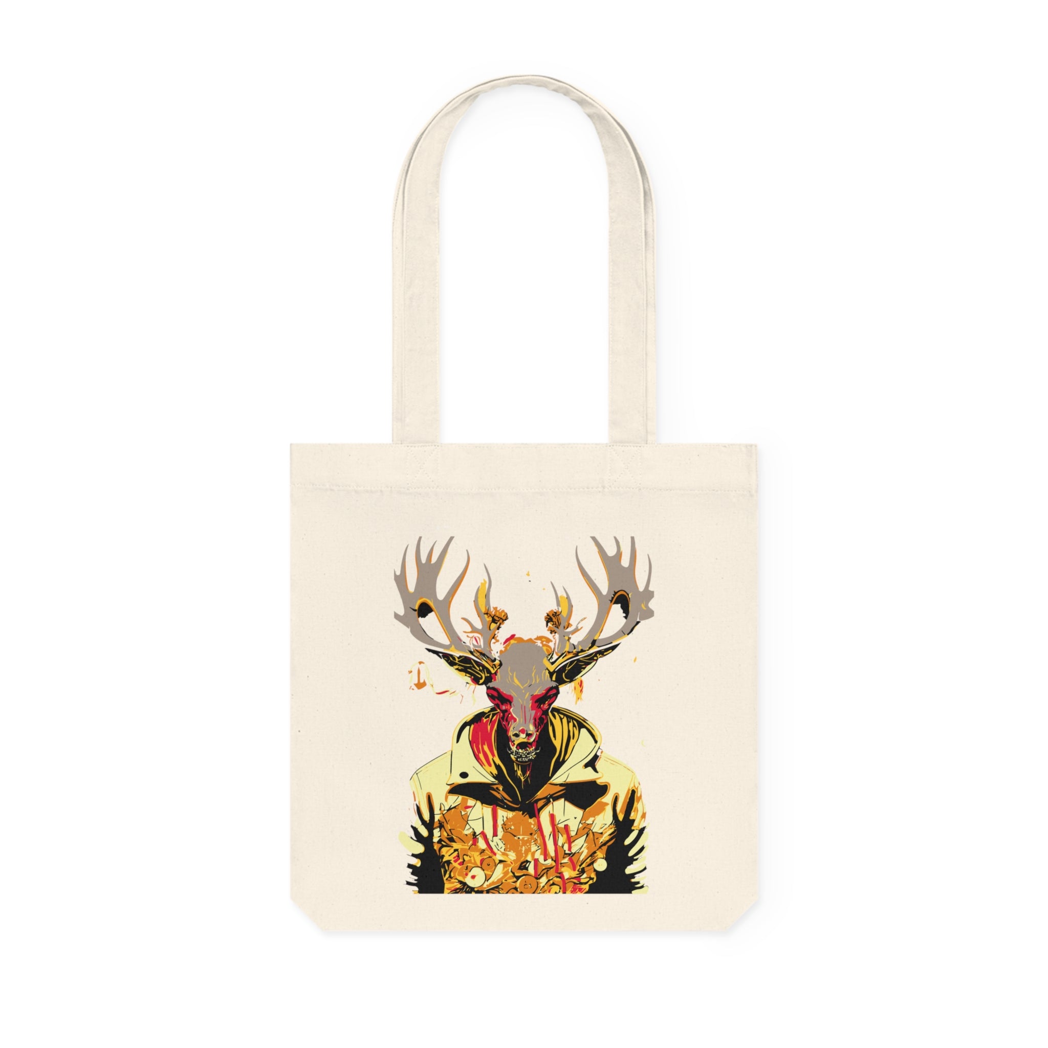 Tote bag met Skull hert