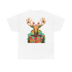 T-shirt met skull hert