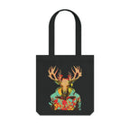 Tote bag met Skull hert