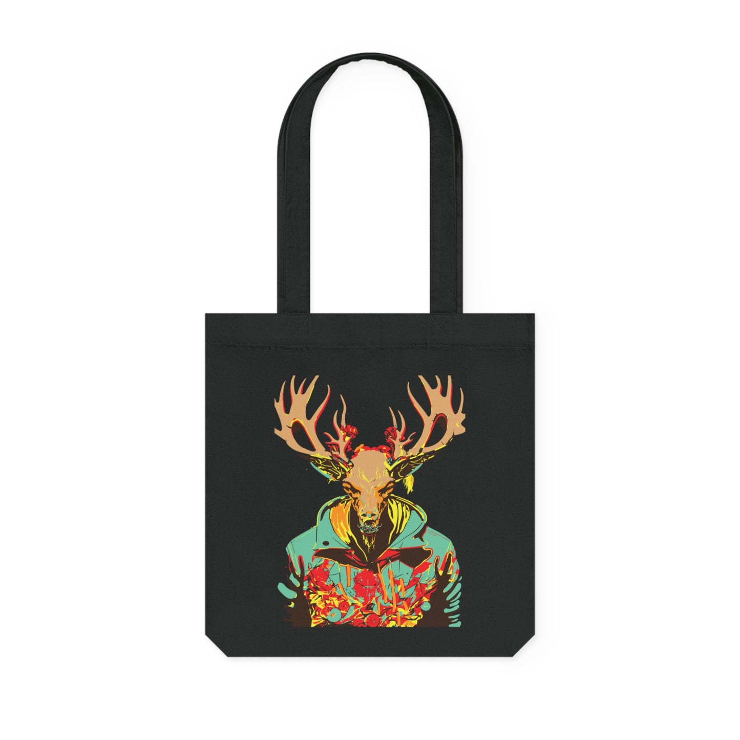 Tote bag met Skull hert