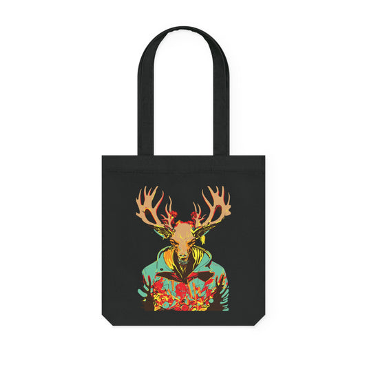 Tote bag met Skull hert