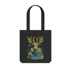 Tote bag met Flower hert