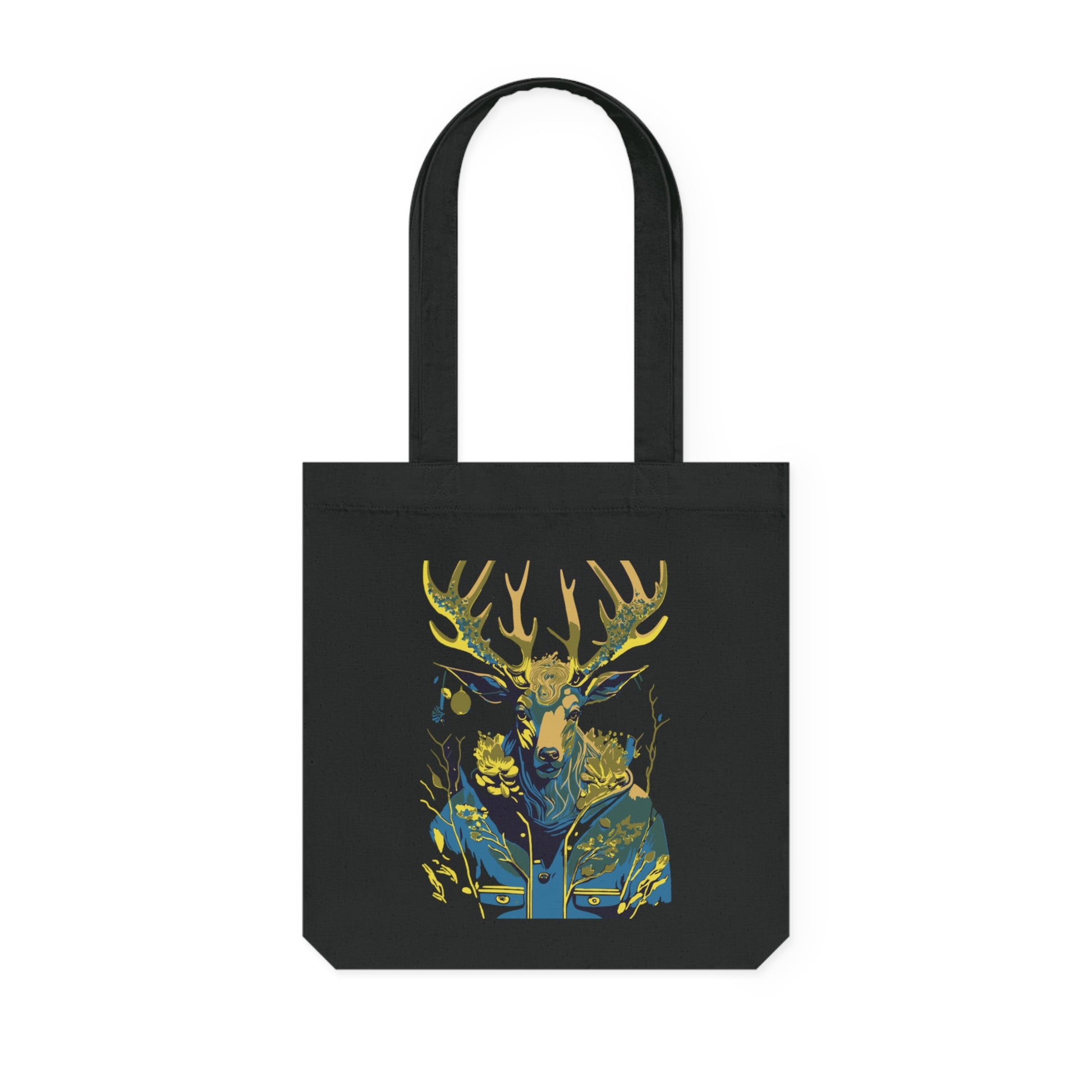 Tote bag met Flower hert