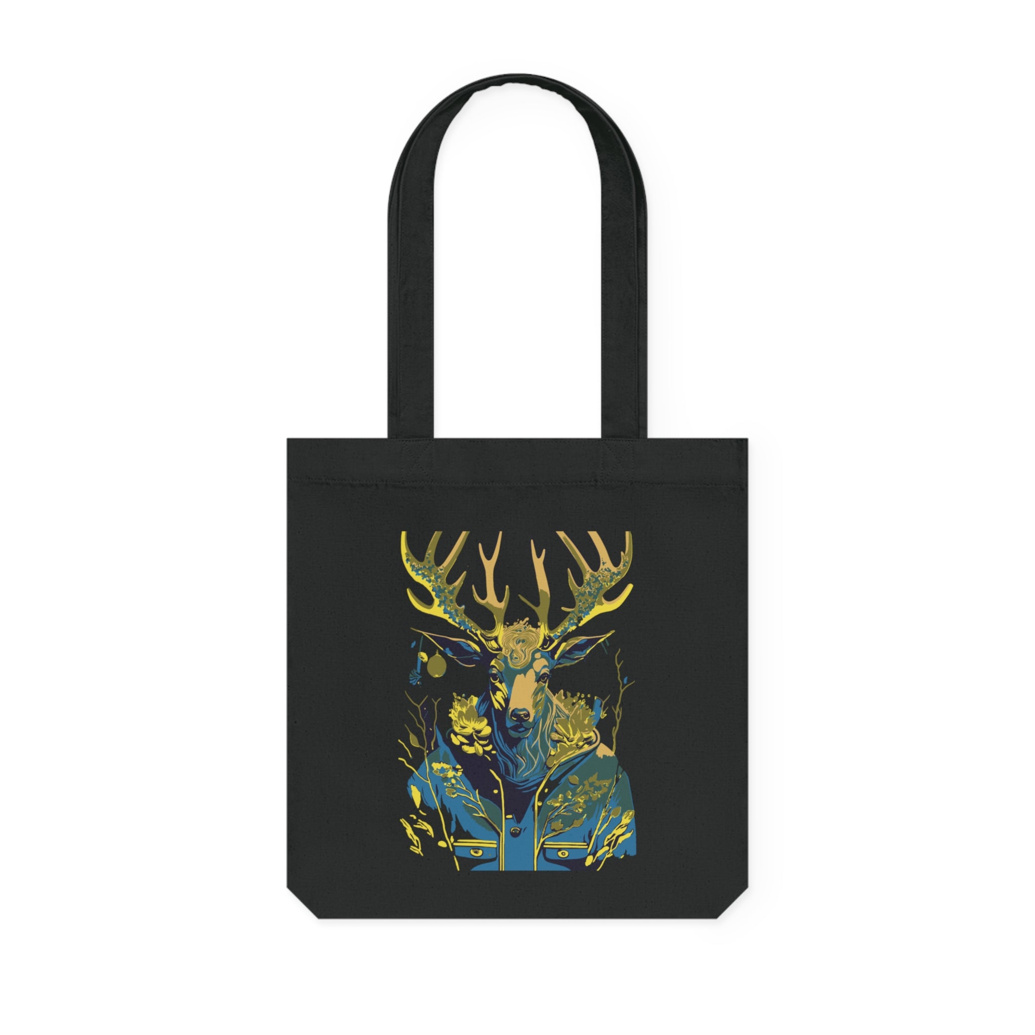 Tote bag met Flower hert