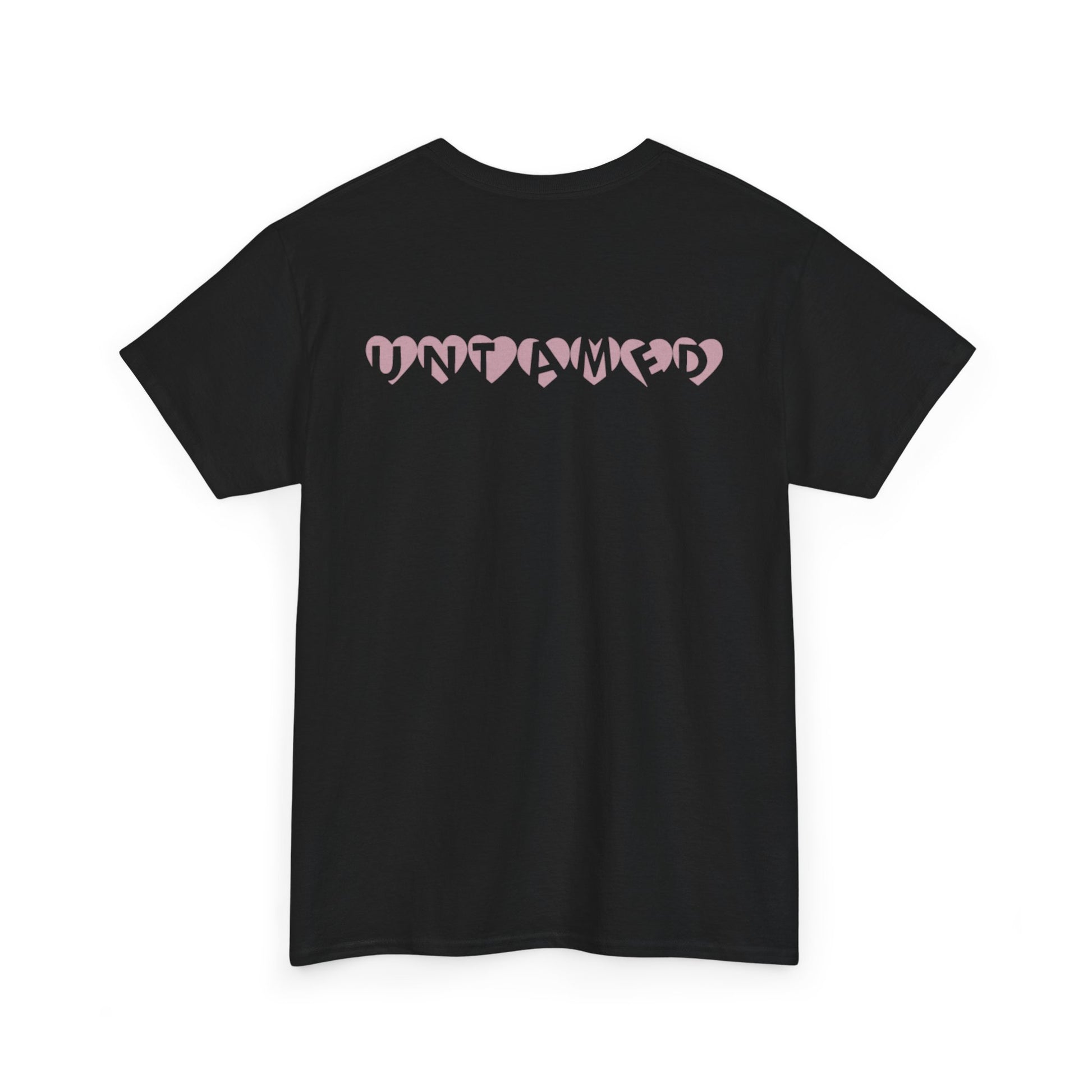 T-shirt print linkerborst Hearts