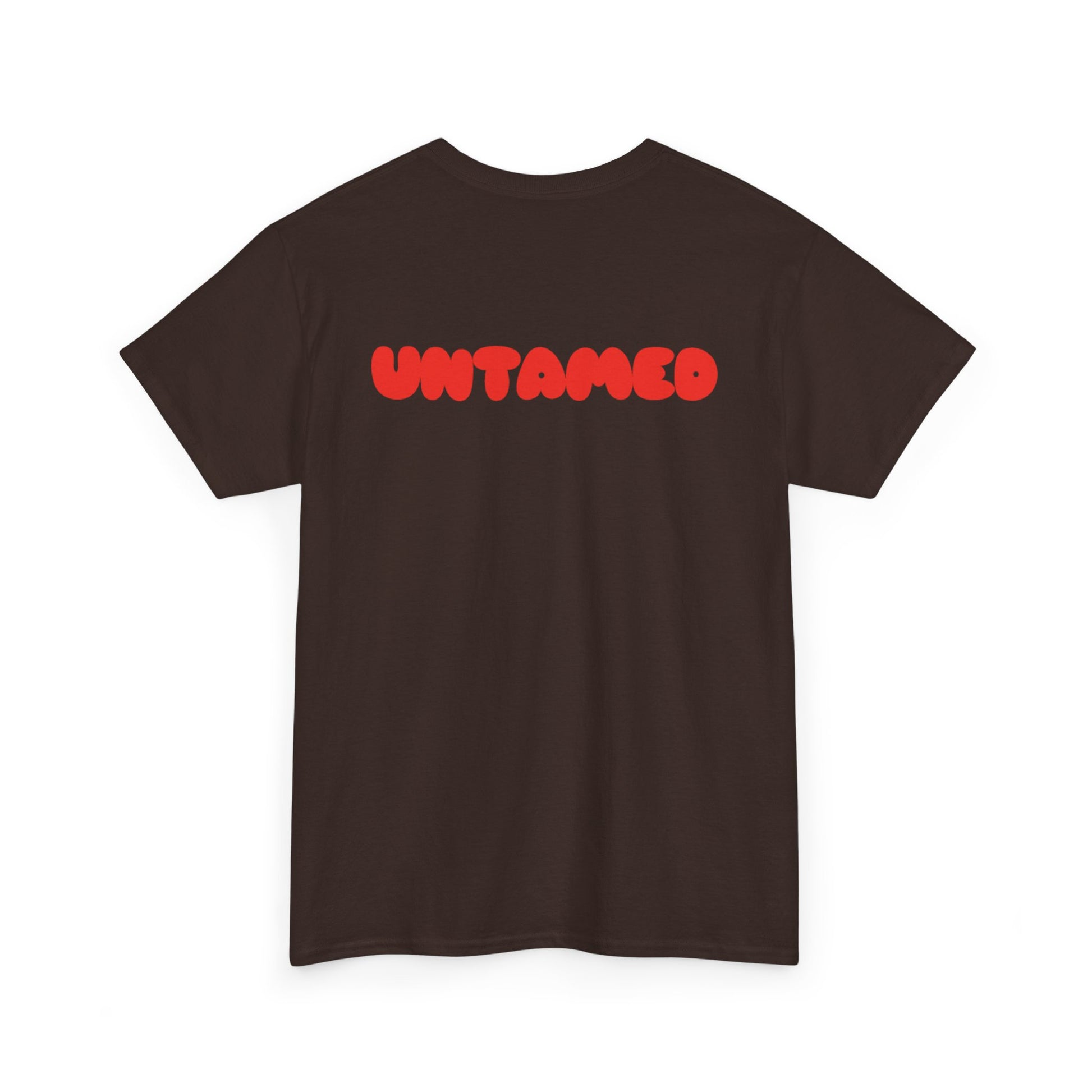 T-shirt print linkerborst Sierlijk