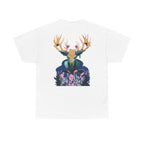 T-shirt met skull hert