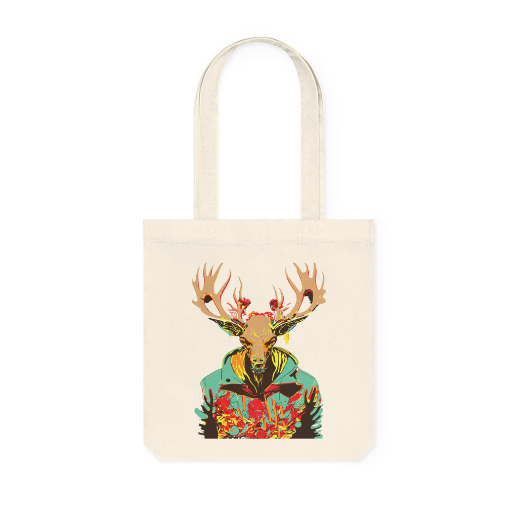 Tote bag met Skull hert