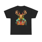 T-shirt met skull hert