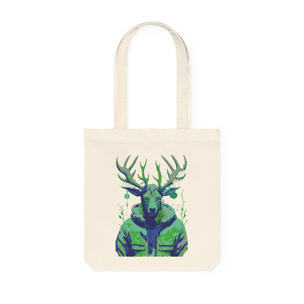 Tote bag met Grafisch hert