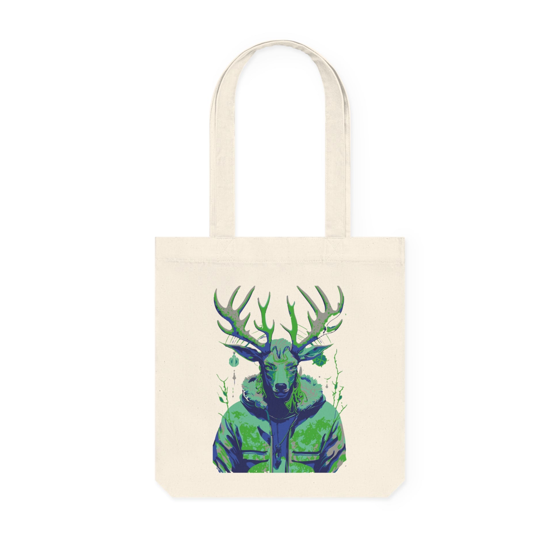 Tote bag met Grafisch hert