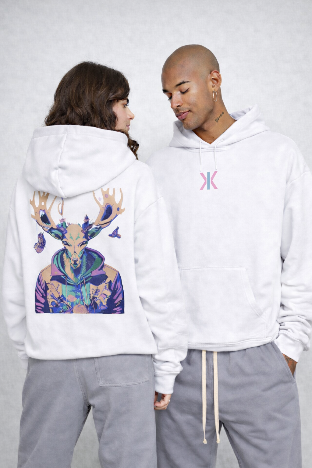 Hoodie Butterfly print
