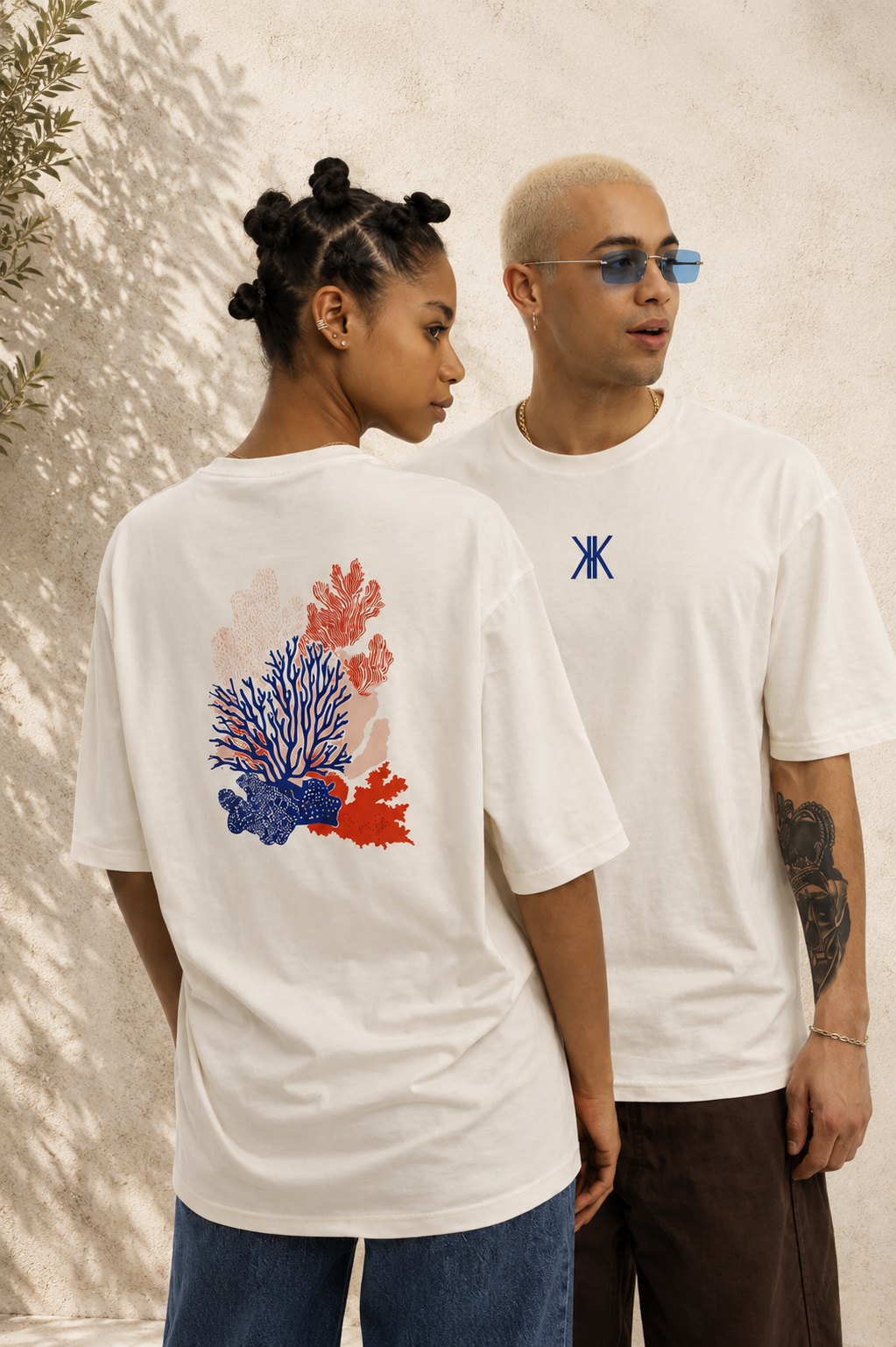 Coral T-shirt