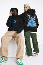 Hoodie Grafisch print