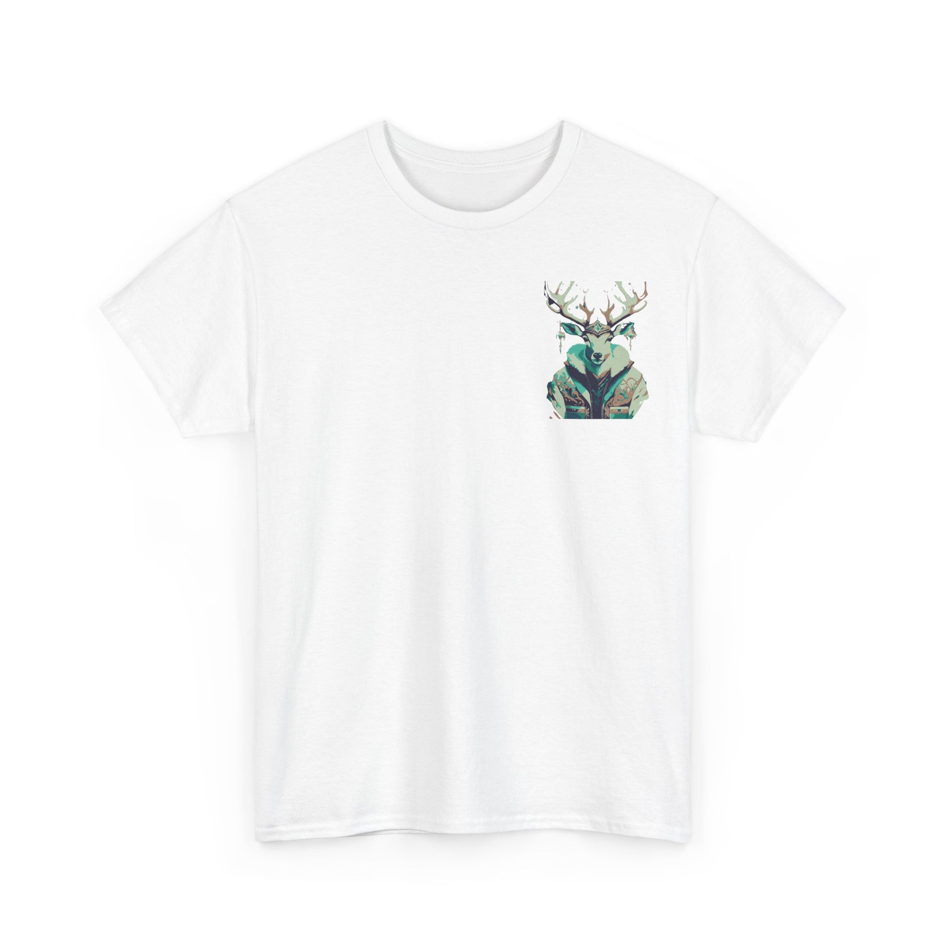 T-shirt print linkerborst Sierlijk
