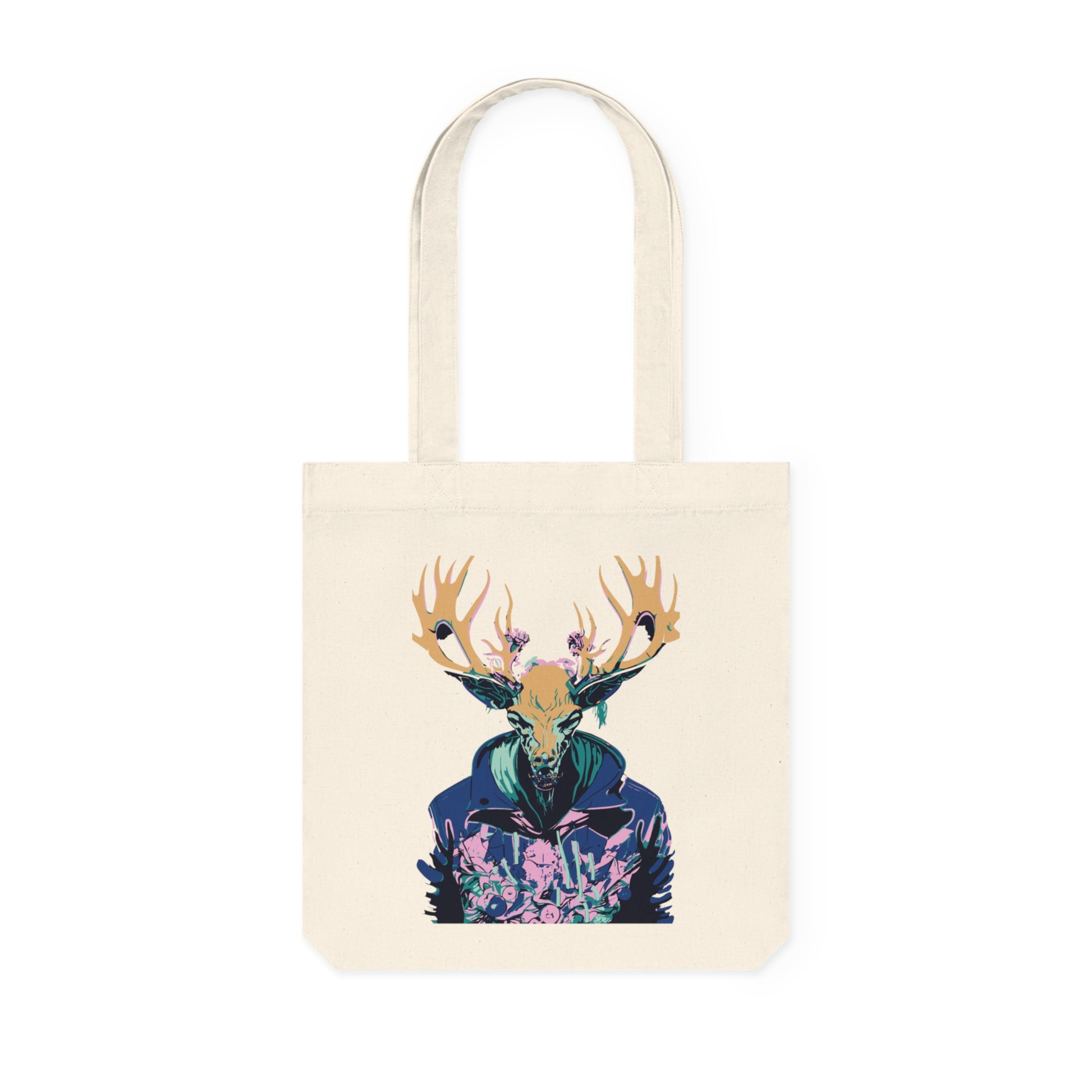 Tote bag met Skull hert