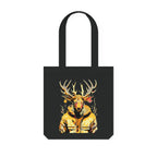 Tote bag met Grafisch hert