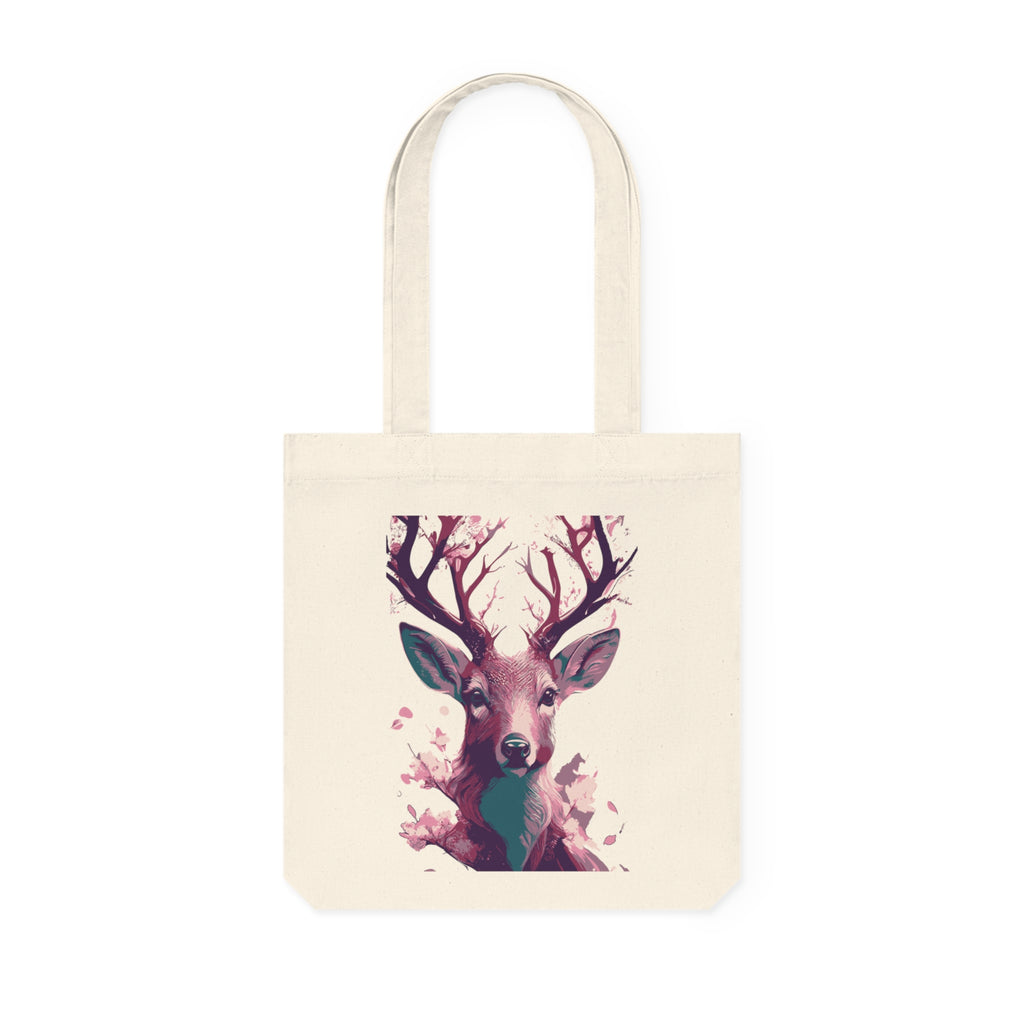 Tote bag met Girly hert