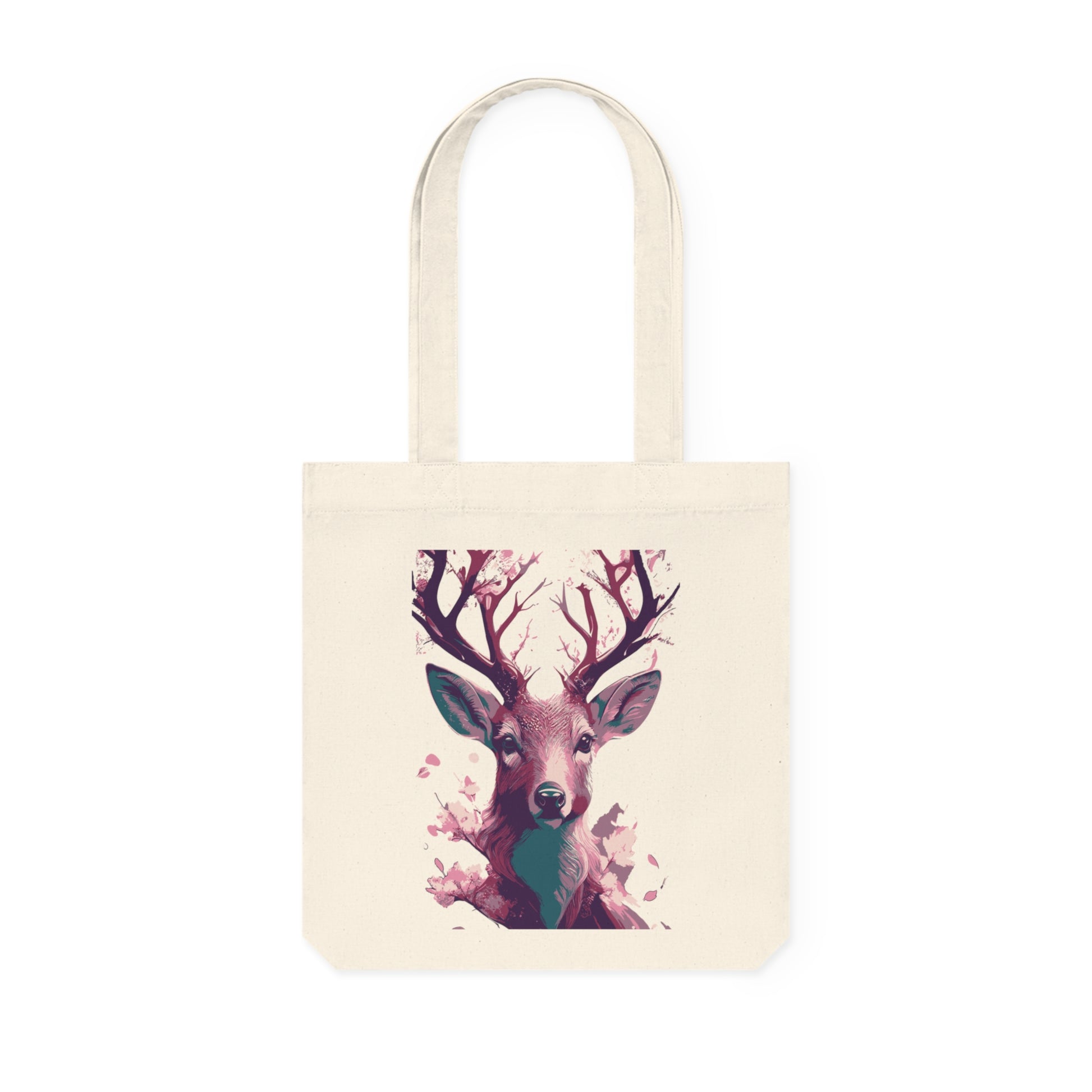 Tote bag met Girly hert