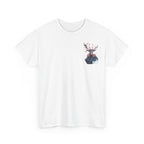 T-shirt print linkerborst Hearts