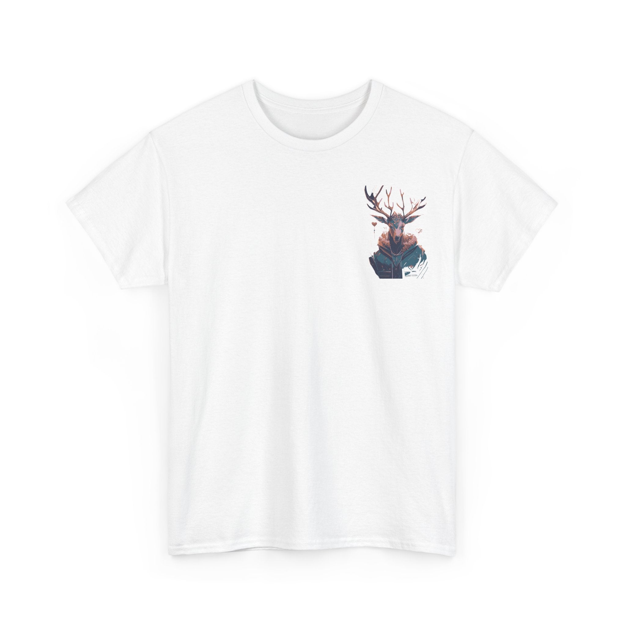 T-shirt print linkerborst Hearts