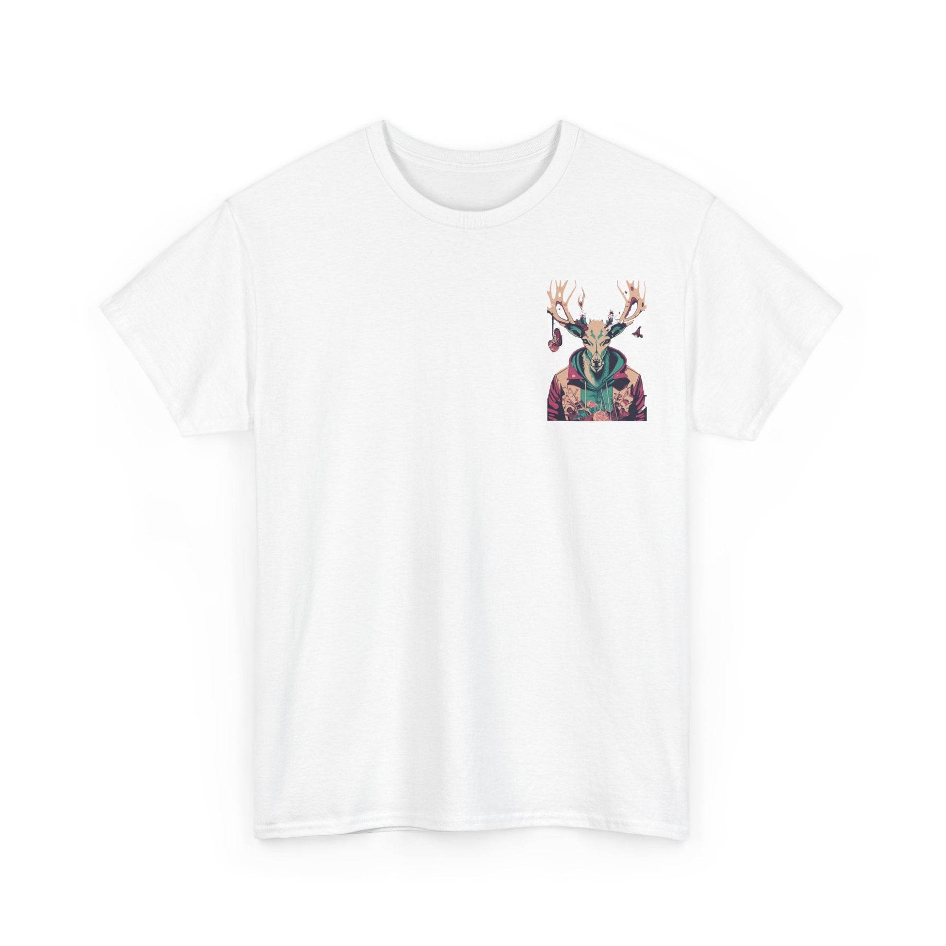 T-shirt print linkerborst Butterfly