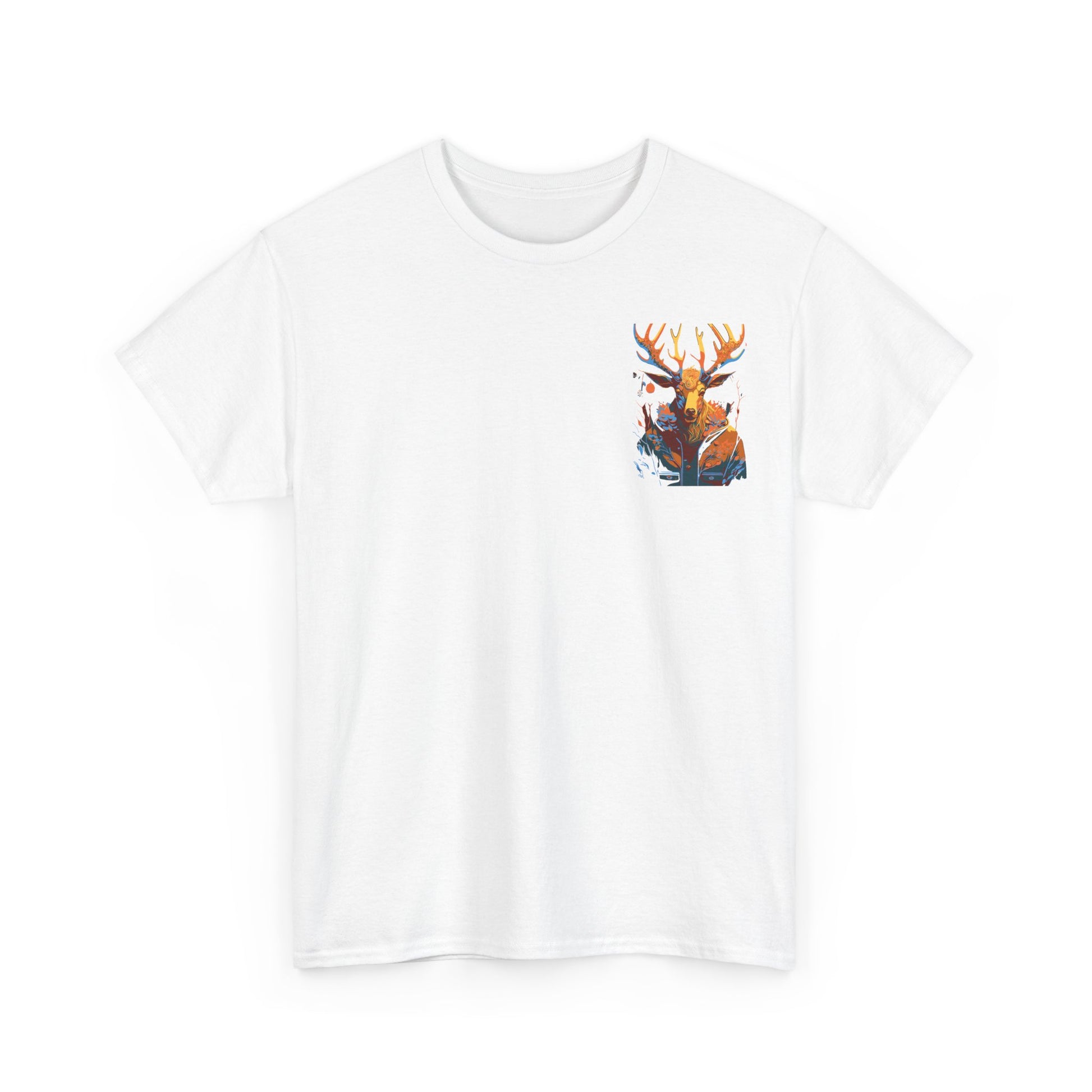 T-shirt print linkerborst Flower