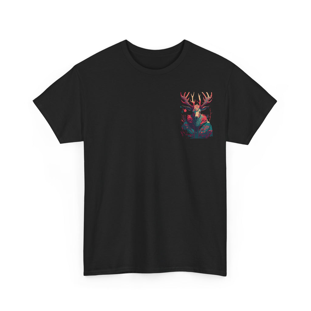 T-shirt print linkerborst Flower
