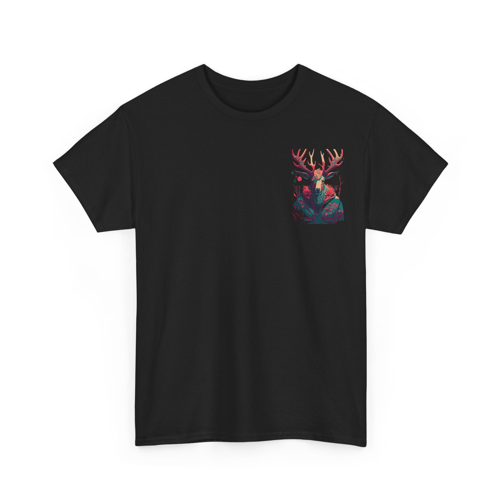 T-shirt print linkerborst Flower