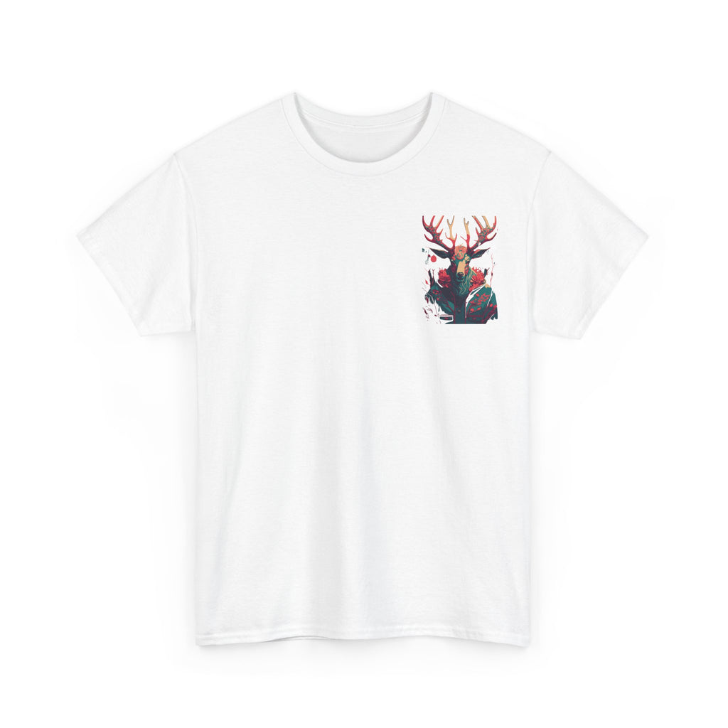 T-shirt print linkerborst Flower