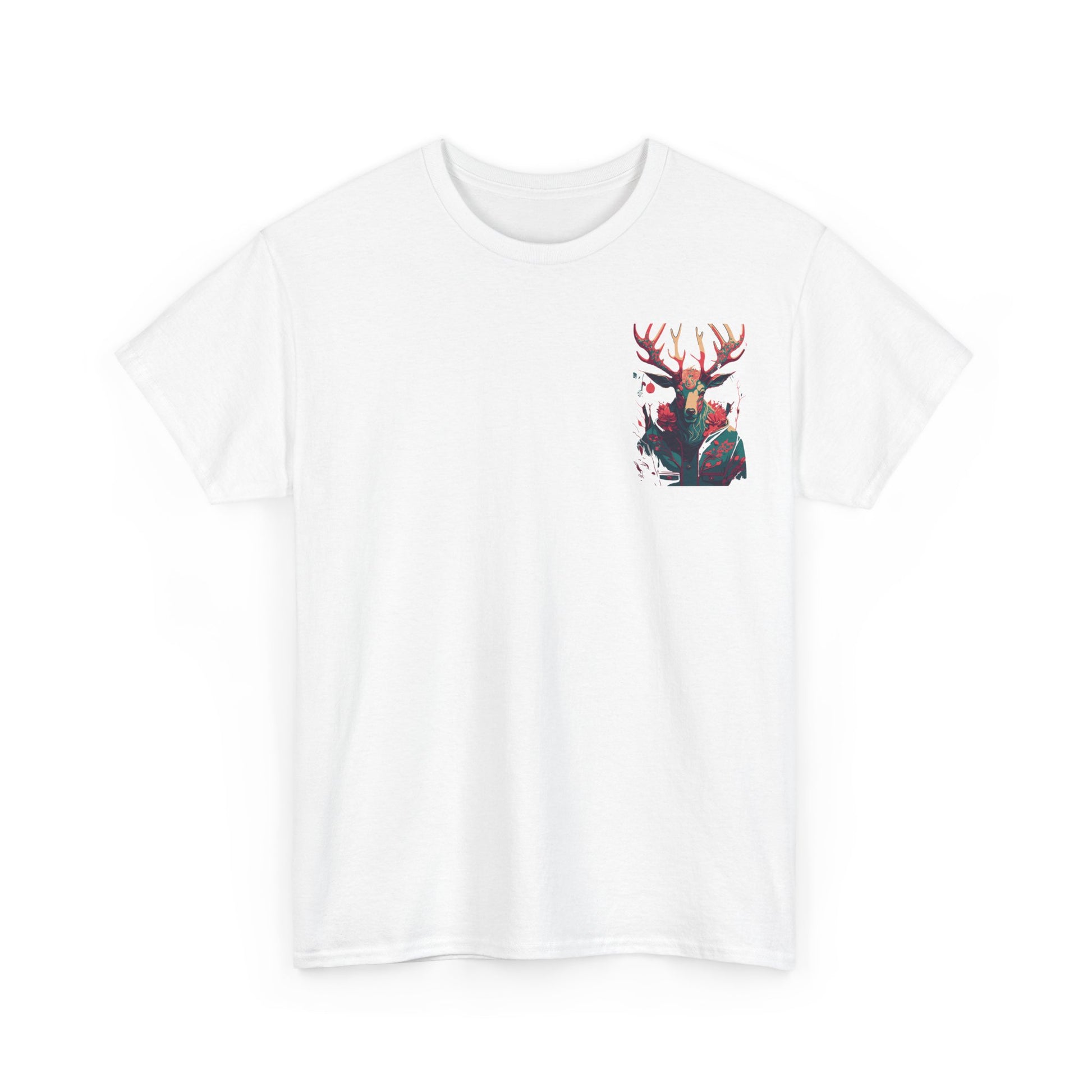 T-shirt print linkerborst Flower