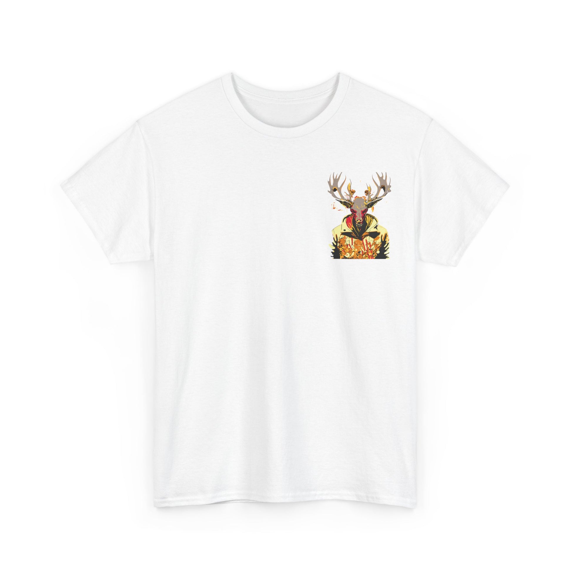 T-shirt print linkerborst Skull