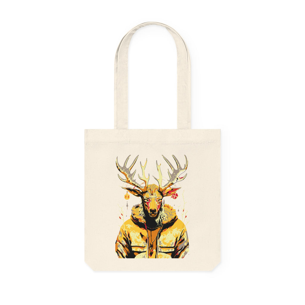 Tote bag met Grafisch hert