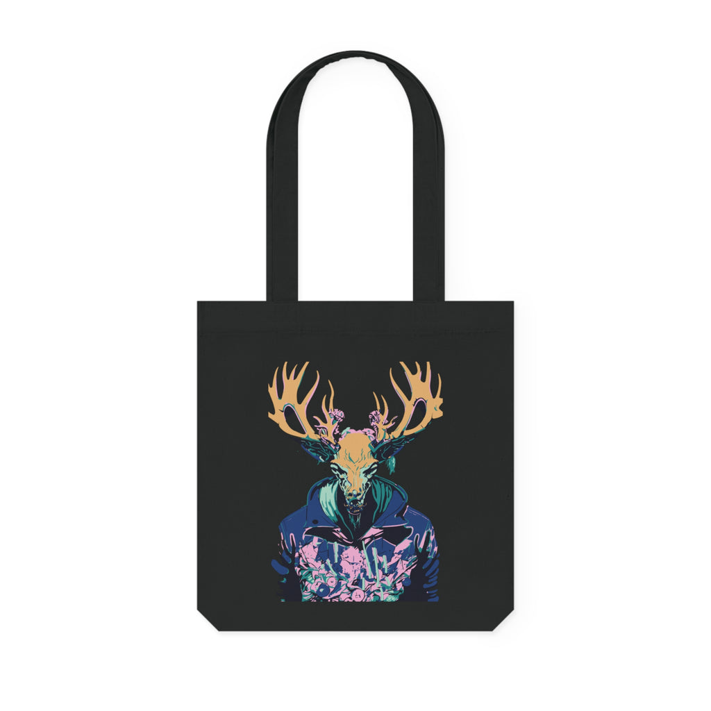 Tote bag met Skull hert