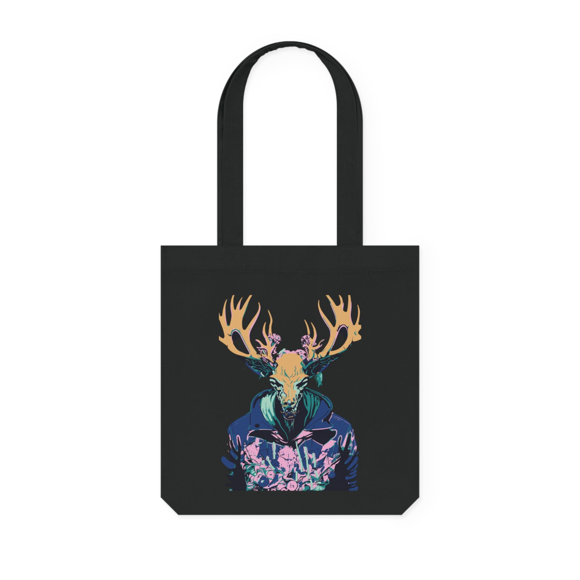 Tote bag met Skull hert