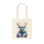 Tote bag met Grafisch hert