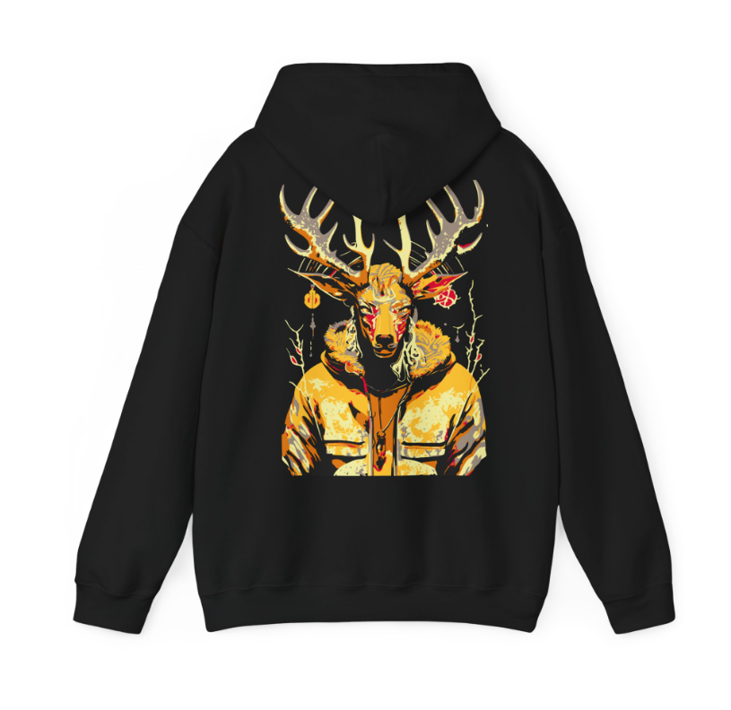Hoodie Grafisch print