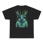 T-shirt met grafisch hert