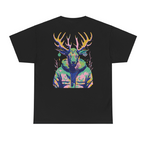 T-shirt met grafisch hert