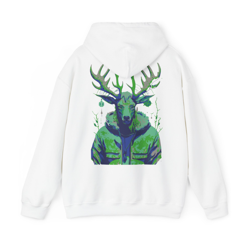 Hoodie Grafisch print