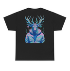 T-shirt met grafisch hert