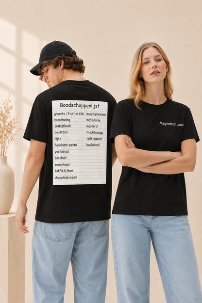 T-shirt Magnetron Jans boodschappenlijst