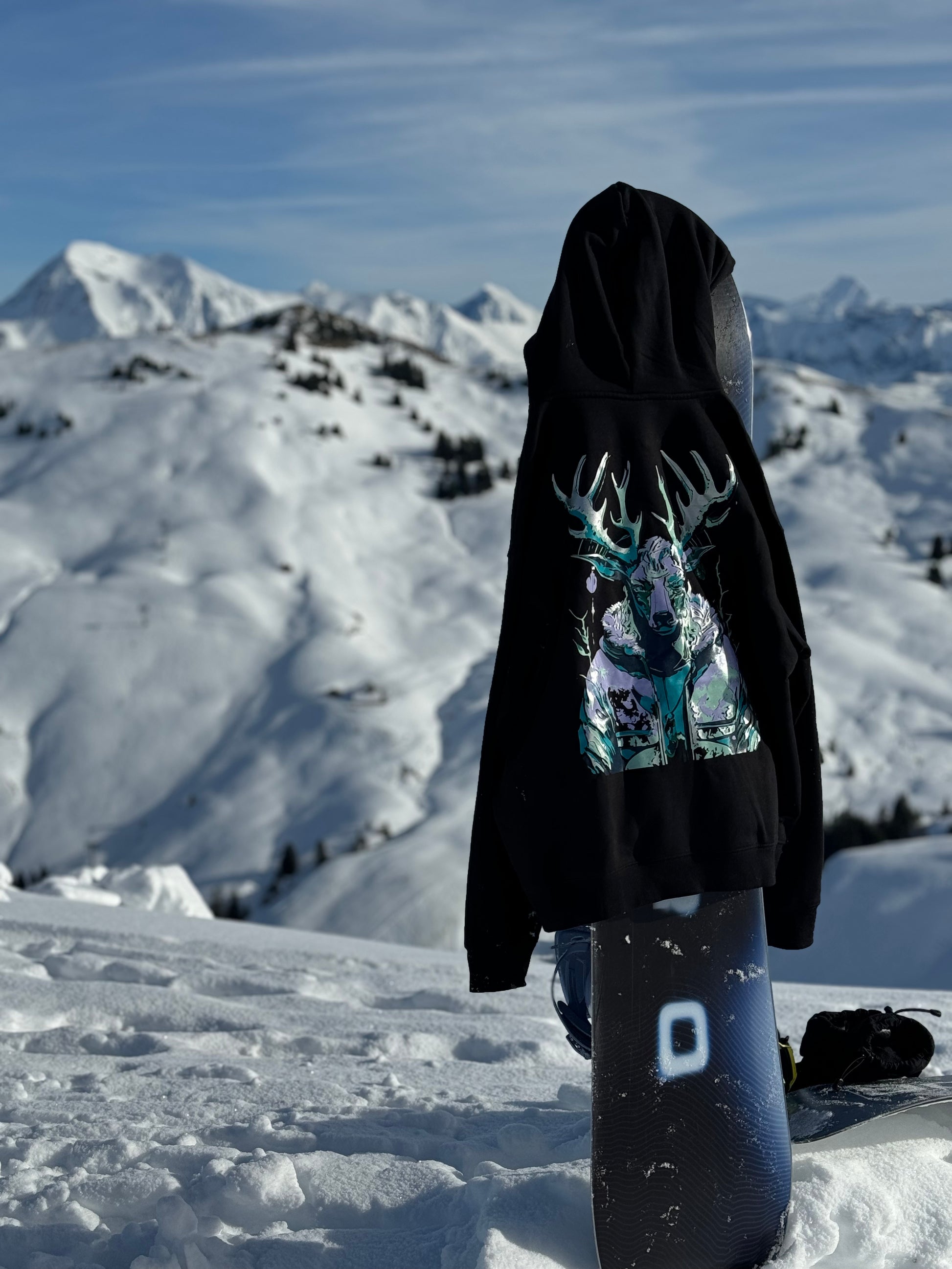 Hoodie Grafisch print
