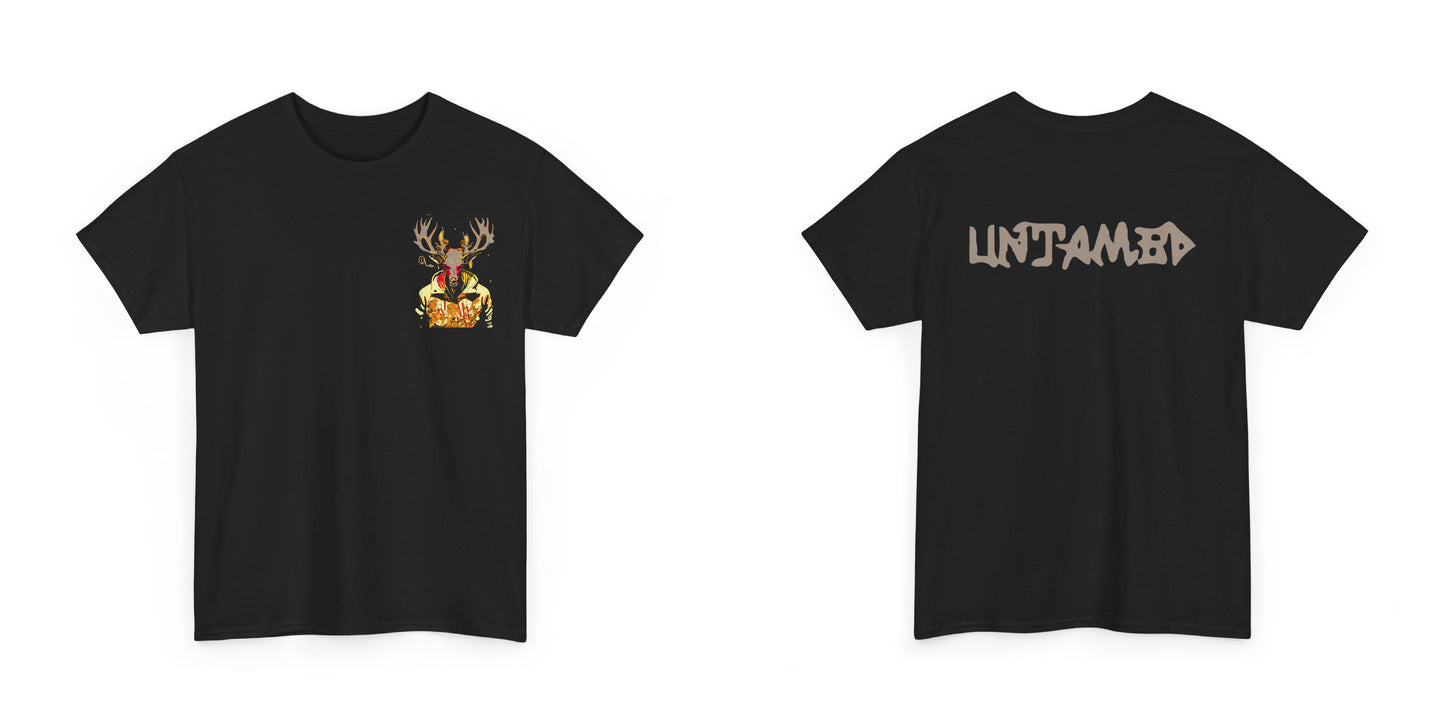 T-shirt print linkerborst Skull